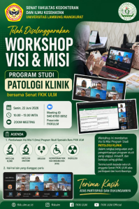 Workshop Visi & Misi Program Studi Patologi Klinik bersama Senat FKIK ULM